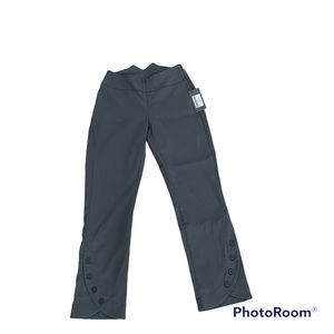 Porto Lion Tamer Gull Cropped Button Pant S Gray